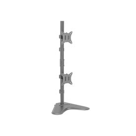 Equip 17"-32" Dual Vertical Monitor Tabletop Stand, 9 kg | 650128