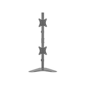 Equip 17"-32" Dual Vertical Monitor Tabletop Stand, 9 kg | 650128