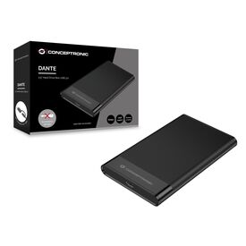 Conceptronic DANTE06B 2.5" Hard Drive Box USB 3.0, HDD/SSD enclos