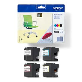 Brother LC229XLVALBP - 4-pack - black, yellow, cyan, magenta - or