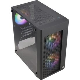 Aerocool HEXFORMBKV2 Micro ATX PC Case 3 Fans F | ACCS-PV38033.11