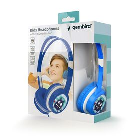 Gembird MHP-JR-B / Headphones / Wired / Music / 1.2 m / Blue