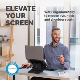 Fellowes Laptop Stand for Desk - Breyta Adjustable La | 100016558
