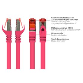 Alcasa RJ45-RJ45, m-m, 1.5m / 1.5 m / Cat6 / S/FTP (S | 8060-015M