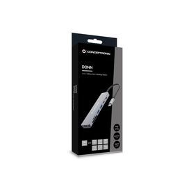 Conceptronic DONN28G 7-in-1 USB 3.2 Gen 1 Docking Station, 4K60Hz