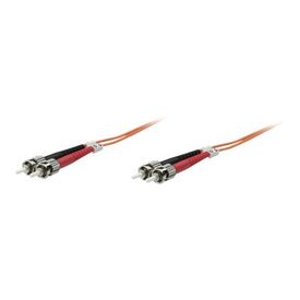 Intellinet Fiber Optic Patch Cable, OM1, ST/ST, 1m, Oran | 515757