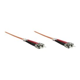 Intellinet Fiber Optic Patch Cable, OM1, ST/ST, 1m, Oran | 515757