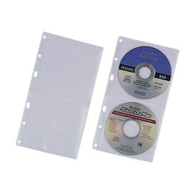 Durable CD Wallets - CD binder page - capacity 2 CD - tr | 520319