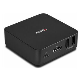 Lindy - KVM / audio switch - Type C, DisplayPort 1.2 - 2  | 42320