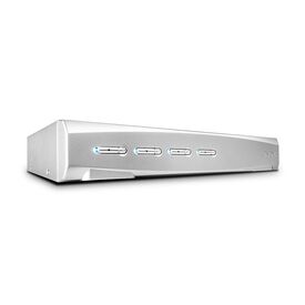 Lindy 4 Port DVI-I Single Link, USB 2.0 &amp Audio KVM Sw | 39337