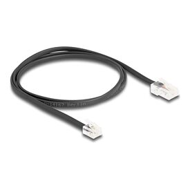 Delock - Phone cable - RJ-45 (M) to RJ-11 (M) - 1 m - fla | 88035