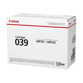 Canon 039 - Black - original - toner cartridge - for i | 0287C001