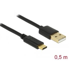 DeLOCK - USB cable - USB-C (M) to USB (M) - USB 2.0 - 3 A | 83326