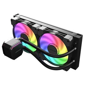 LC-Power LC-CC-240-B-ARGB / All-in-one liquid cooler / 12 cm / 70