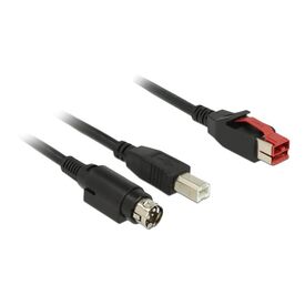 DeLOCK - PoweredUSB cable - USB PlusPower (24 V) (M) to U | 85489