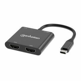 Manhattan USBC PD auf DualHDMIMonitorAdapter 4K 60Hz 154321