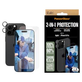 PanzerGlass - 2-in-1 Pack - screen / lens protector  | B2874+1286