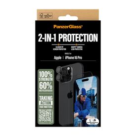 PanzerGlass - 2-in-1 Pack - screen / lens protector  | B2874+1286