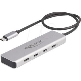 Delock - Hub - 10 Gbps, with 35 cm connection cable - 4 x | 64231