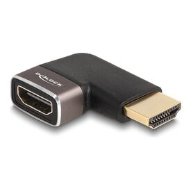 Delock - High Speed - HDMI adapter with Ethernet - HDMI m | 60082