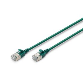 DIGITUS CAT 6A F-FTP Slim patch cable, AWG 32/ | DK-1632-A-030S-G
