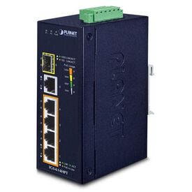 PLANET IGS-614HPT - Switch - unmanaged - 4 x 10/100/1000 (PoE+) +