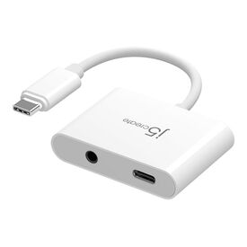 j5create JCA122 - USB-C to headphone jack / charging a | JCA122-N