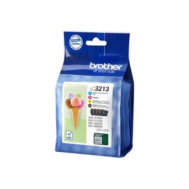 Brother LC3213 Value Pack - 4-pack - black, yellow, c | LC3213VAL