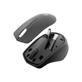 HP Silent 280M - Mouse - wireless - USB wireless re | 19U64AA#ABB