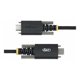 USB cable - 24 pin USB-C (M) straight/lock | S2CEPR3M-USBSL-CABLE