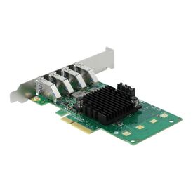 Delock PCI Express x4 Card to 4 x external USB 3.0 Quad C | 89048