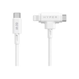 HyperJuice - Lightning cable - 24 pin USB-C male to  | HJ4010WHGL