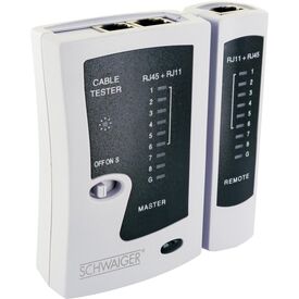 Schwaiger NWM1 531 / RJ-11 / Black / 9 V