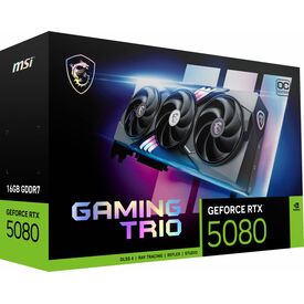 MSI GeForce RTX 5080 16G GAMING TRIO OC Graphics card V531005R