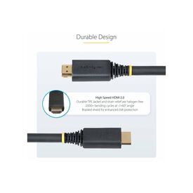 StarTech.com 10m (32.8ft) Active High Spee | HDMI2-CABLE-4K60-10M