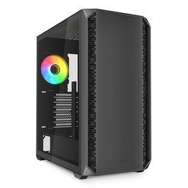 Sharkoon AK2 RGB, Midi Tower, PC, Black 4044951041626