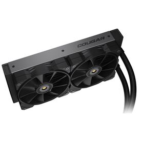 COUGAR Gaming POSEIDON-GT 240, All-in-one liquid cooler, 12 cm, Black