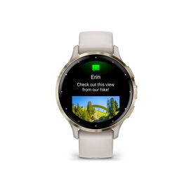 Garmin Venu 3S - 41 mm - ivory - smart watch with  | 010-02785-04