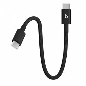 Apple USBC to Woven Short Cable Bolt Black Cable MEQ94ZMA