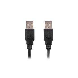 Lanberg CA-USBA-20CU-0018-BK / 1.8 m / USB A / USB A / USB 2.0 /
