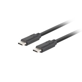 Lanberg CA-CMCM-32CU-0018-BK / 1.8 m / USB C / USB C / USB 3.2 Ge