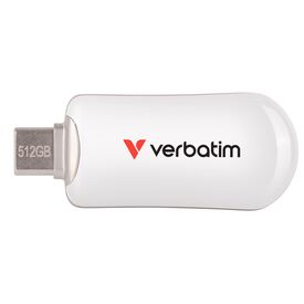 Verbatim Plectra USB-C Flash Drive White 512GB / 512 GB / | 30231
