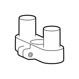 Ergotron LX Pro / Mounting component (collar) / side | 98-745-293