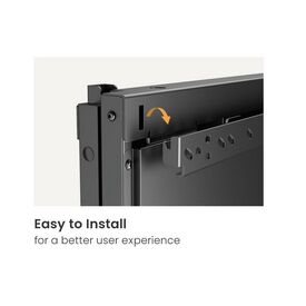 Equip Pro / Bracket / for 2 flat panels / steel / black  | 650370