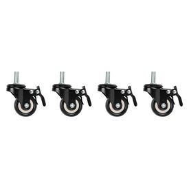 Lanberg AK-1601-B / Castor wheels / Black / 4 pc(s)