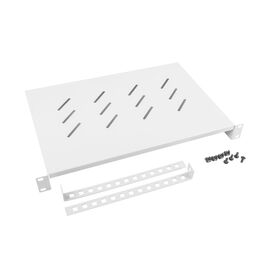 Lanberg AK-1004-S / Rack shelf / Grey / 25 kg / 48.3 cm (19")