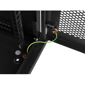 Lanberg WF01-6404-23B / Wall mounted rack / 4U / 60 kg / IP20 / 1