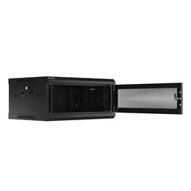 Lanberg WF01-6404-23B / Wall mounted rack / 4U / 60 kg / IP20 / 1