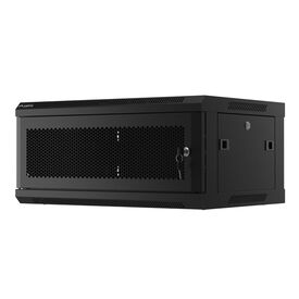 Lanberg WF01-6404-23B / Wall mounted rack / 4U / 60 kg / IP20 / 1