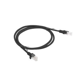 Lanberg PCU6-10CC-0100-BK / 1 m / Cat6 / U/UTP (UTP) / RJ-45 / RJ